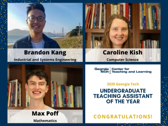 2020 Undergraduate TAs of the Year